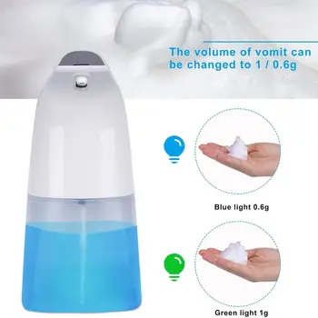 Nyeste Berøringsfri Skum Sæbe Dispenser Badeværelse, Køkken Håndfri Automatisk Motion Sensor Sæbe Pumpe Udlevering Maskine