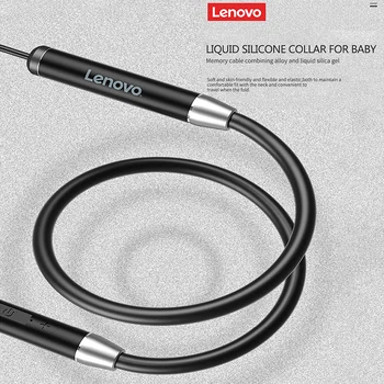Nye Originale Lenovo HE08 HIFI Stereo Hovedtelefon 4 Højttalere med Dobbelt Dynamisk Trådløse Bluetooth-Hovedtelefoner 5.0 Neckband Sport Kører