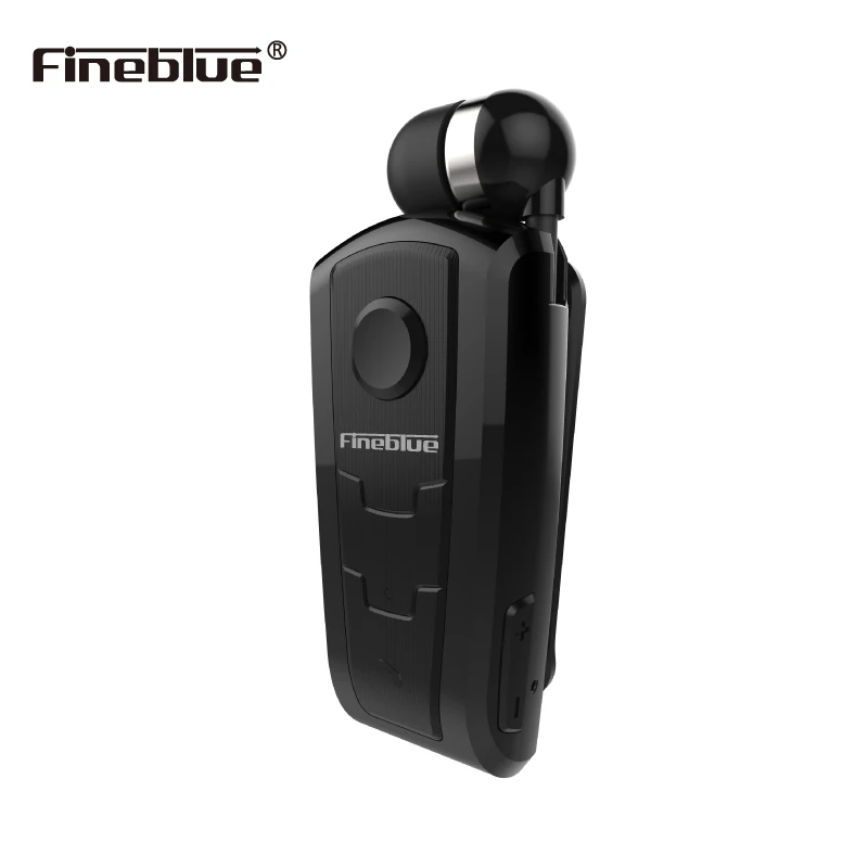 FineBlue F910 Bluetooth Headset, Trådløse Hovedtelefoner, Business Ørepropper med Klip Udtrækkelig Støj Annullering Hovedtelefoner er Kompatibel