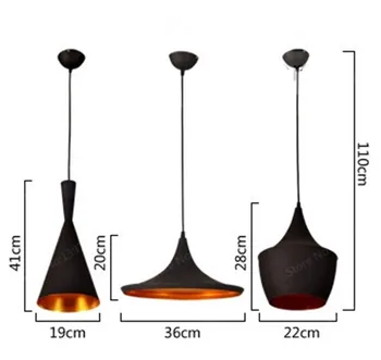 Kobber nuance Lysekrone Lys design Pendel Slå Lys ,ABC(Høj,Tyk og Bred) ,E27 AC110-240V Ming