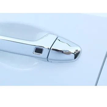 Bil Styling Dække Detektor Stick Ramme Lampe Trim ABS Chrome Bil Døren Armlæn Håndtere 5pcs For Kia K3 Forte Cerato 2019 2020