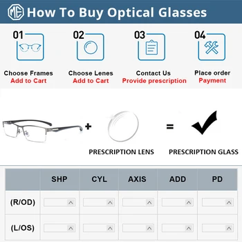 Nærsynethed Læsning Briller Til Kontaktlinser Nærsynethed Progressive Mænd-Pladsen Recept Briller Med Gradient Linse
