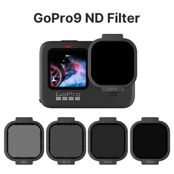 Ulanzi ND Filter til GoPro 9 ND 8/ND 16/ND 32/ND 64 Filter Linse Tilbehør Vandtæt Action Kamera Filtre