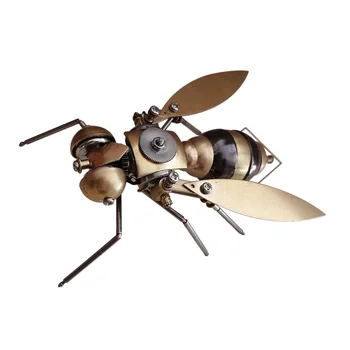 Metal Puslespil Model Ornamenter Mekaniske Insekter, Kunsthåndværk, Home Decor - Sommerfugl Mecha Mantis Ant Myg Model Kits