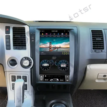 DSP Lodret skærm Tesla Stil Android 9.0 Car multimedia Afspiller Til Toyota Tundra Sequoia 2007-2013 bil radio Stereo head unit