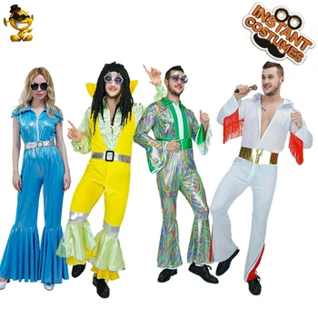 Saga lokal Nøjagtig På tilbud! Carnival Cosplay Kvinder og Disco Hippie Kostume Fest Purim  Rolle at Spille Sjove 70'er-80'er-Hippie Tøj til Voksne Ferie - Top >  Iderammer.dk