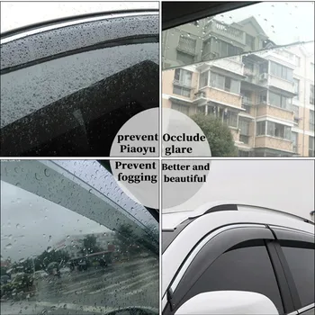 FOR Mercedes-Benz Viano Vito W639 2011-bil regn skjold deflektorer markise trim dække udvendige car-styling tilbehør