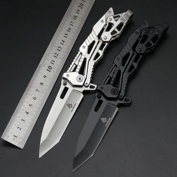Bærbare udendørs folde kniv kniv multi-værktøjer camping taktisk overlevelse knive jagt kniv gave
