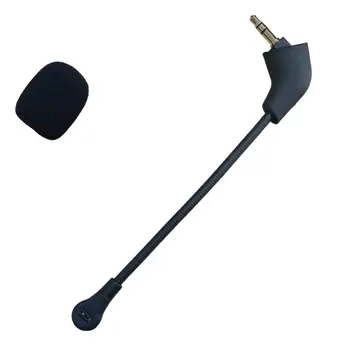 Udskiftning Spil Mic 3,5 mm Mikrofon til Kingston HyperX Cloud-Alfa-2-II X Core Pro Sølv Cloudx Gaming Headsets, Hovedtelefoner