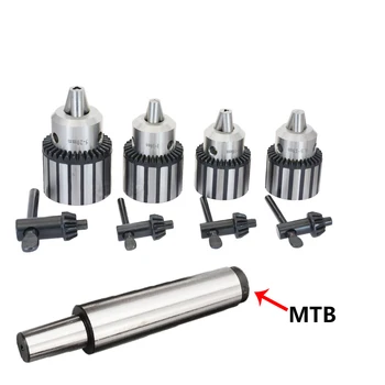 1 sæt MT1 MT2 MT3 MT4 morse kegle+B10 B12 B16 B18 nøgler Borepatron light Duty 0.6-6mm 1.5-13 mm 1-10 MM CNC boring machin