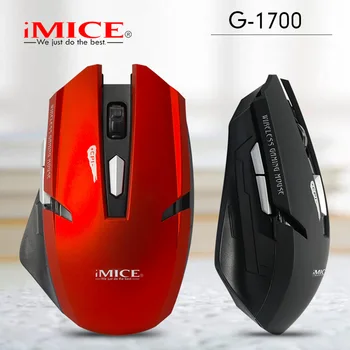 IMICE Wireless Gaming Mouse 6-Knappen for Professionelle Optiske Mus 2000dpi Spil Maskine, Computer Mus til PC Bærbare PC G-1700