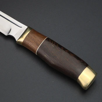 Multifunktionelle EDC af offentlig fixed blade knife lige kniv høj hårdhed jagt på vilde liv camping kniv