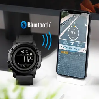SKMEI Mærke Smart Ur Mænd Mode Sundhed Tracker Armbåndsur puls Sovende Overvåge Smartwatch Kalorieindhold Opkald Minde Ure