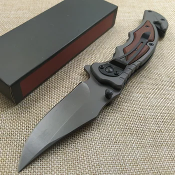 Kvalitet Folde Kniv Camping Folde Kniv 5Cr13Mov Blade Jagt Kniv Taktiske Knive Udendørs Militære Kniv EDC Multi Værktøj