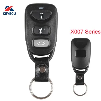 5PCS XHORSE engelsk Version X007-Serien Universal Fjernbetjening Key Fob 3-Knappen for VVDI Centralt Værktøj