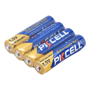 20 stk PKcell AAA-Batteri R03P UM4 ZINK-CARBON 1,5 V AAA Batterier til fjernbetjening / legetøj / kamera / flashlig Forsendelse