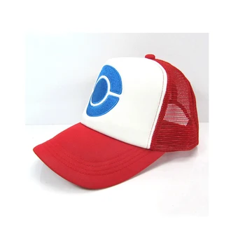 Bogstavet C Ash Ketchum Unisex voksen Trucker Hat Snapback Baseball Cap Træner Hat for Voksne Broderet