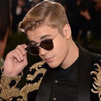 DOKLY HD Polariserede solbriller mænd Justin Bieber iført Composit Solbriller UV400 Vintage Briller Oculos De Gafas