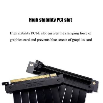 PHANTEKS PCI-E GPU forlænger Ledning Anti Interferens X16 Lodret Installere VGA-Holder Til 7Slot Mount PH-VGPUKT Veritcal Montering