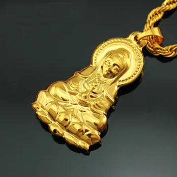 Buddhismen 24K Guld Buddha Hule Vedhæng, Charms 2020 Mode Indiske Små Vedhæng Halskæde til Kvinder med at Lave Smykker, Mor Gaver