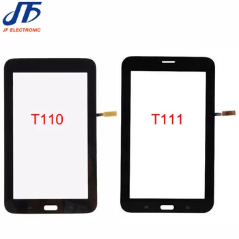10stk/masse T110 T111 Touch Skærm, Samsung Galaxy Tab 3 Lite T111 T110 Digitizer Sensor Glas Linse Touch-Panel