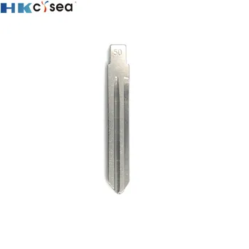 HKCYSEA KD#50 KD JMD VVDI Fjernbetjening Uncut Blank Metal Blade Type HY1516 #50 for Huyndai Elantra Fjernstyret Bil nøgleblad Udskiftning