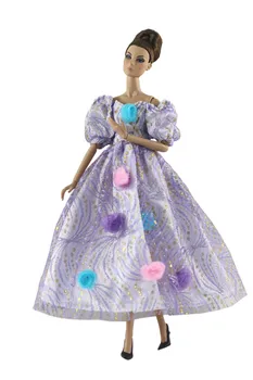 Nye Prinsesse Kjole Outfit, der Passer Sæt til Barbie BJD FR SD Dukke Tøj Rolle Spiller Tilbehør Legetøj til Pige