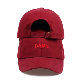 DAMN snapback baseball caps for mænd og kvinde Broderet Far Hat Hip Hop Syet Ustrukturerede Rapper Kendrick Lamar Hat