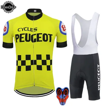 Retro trøje cykel tøj cykling tøj mænd kort ærmet cykel trøje ciclismo mtb go pro triathlon DOWNORUP