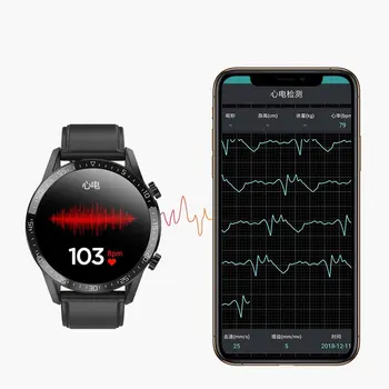 L13 SmartWatch Mænd EKG+PPG Vandtæt Bluetooth Opkald Blodtryk Fashion Armbånd Armbånd Trænings-og Smart Ur