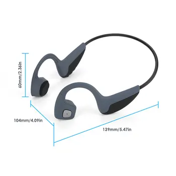 2020 Nyeste Bone Conduction Bluetooth-5.0 Headset Z10 Trådløse Hovedtelefoner Udendørs Sport Headset med Mikrofon Håndfri Headsets