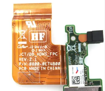Micro USB Oplader & HDMI-Port IO Bord Til DELL Venue 11 Pro 5130 7130 7139 T0G7001 R26KY 0R26KY Hukommelseskort Board Udskiftning