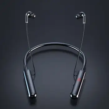 Stereo-I-Øret Øretelefoner Bluetooth-5.0 Trådløse Headset Hovedtelefoner Vandtæt Magnetiske Neckband Hovedtelefoner Øretelefoner Bluetooth Hovedtelefoner