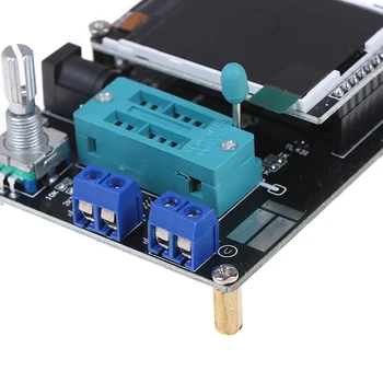 Kvalitet GM328A Samlet Transistor Tester LCR Diode IMPEDANS Kapacitans Meter