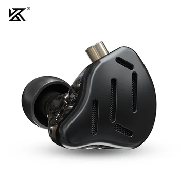 KZ ZAX 7BA+1DD Headset 16 Enheder, HIFI Bas I Ear Monitor Hybrid teknologi Hovedtelefoner støjreducerende Øretelefoner Sport Hovedtelefoner