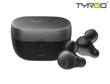 TyRoq TY28 Trådløse hovedtelefoner TWS øretelefoner QCC3020 aptX CVC8.0 støjreduktion Bluetooth-5.0-Knappen batteri 40T Spilletid
