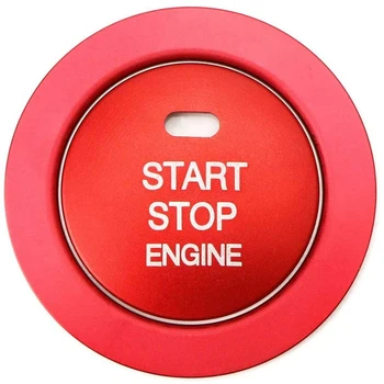 Keyless Motoren Tryk på Start-Knappen Med/Omkring Ring Trim Kompatibel Kompatibel for Subaru