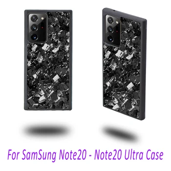 Anti-slip taske Cover Ægte Smedet Carbon Fiber til Samsung Note20 med Blødt TPU Mobiltelefon etui til Samsung Galaxy Note 20Ultra