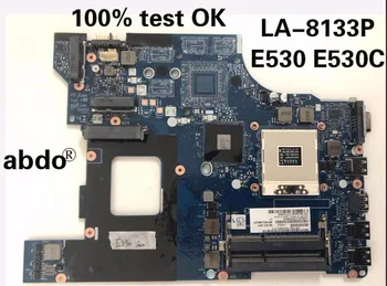 Abdo QILE2 LA-8133P til Lenovo ThinkPad E530 E530C notebook bundkort FRU 04W4014 PGA989 HM77 DDR3 test arbejde