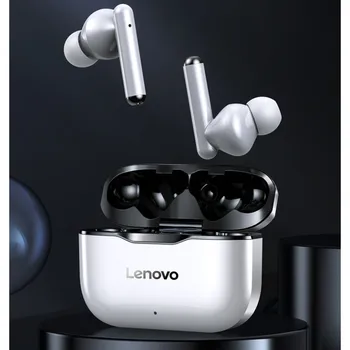 Lenovo LP1/LP1S Bluetooth Hovedtelefon HD Stereo Noise Cancelling Trådløse Headset Sport TWS Øretelefoner HiFi Med Mic Trådløse Øretelefoner