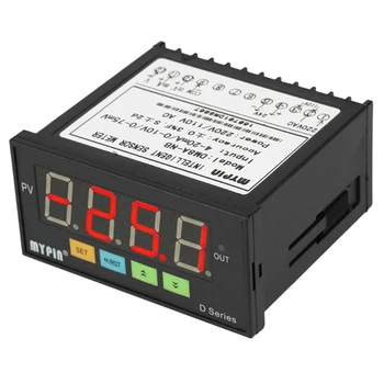 Mypin Digital Sensor Meter Multi-Funktionelle ligent Led Display 0-75Mv/4-20Ma/0-10V Indgang