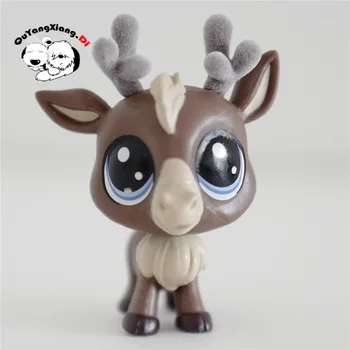 CW052 Pet Shop Dyr Brown deer dukke handling Figur