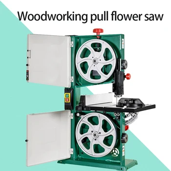 Multifunktionelle 9 tommer båndsav maskine 450W båndsav snedker båndsav maskine saven trække blomst så H0156
