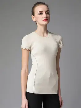 2020 Kvinder Bomuld Mode Bomuld Dame T-Shirt Kort Ærme Toppe, T-Shirt