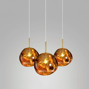 Moderne Glas Vedhæng Lys Lava Glans LED Armatur Hængende Pendel-Lamper Cafe Indretning, Belysning, Inventar dixon
