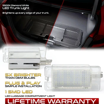 LED bagagerum Bagagerum Lys For Hyundai Veloster Sonata NF Azera Accent Avante MD Elantra Genesis I10 I20 I30 I40