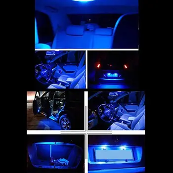 11pcs fejlfri LED Canbus Bil, Hvide LED-Pærer Interior Package Kit til toyota Camry 40 tilbehør 2006-2011 6000k 12v
