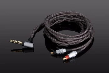 Opgradering AFBALANCERET HIFI Audio Kabel Til Audio Technica ATH MSR 7 B ATH-MSR7b Hovedtelefon 4.4 mm 3.5 mm 2.5 mm Stik