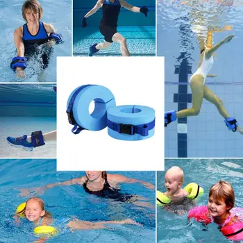 Skum Svømme Akvatiske Manchetter Vand Aerobic Float Ring Fitness Motion Sæt Ankler, Arme Bælter Med Quick Release Spænde Sæt