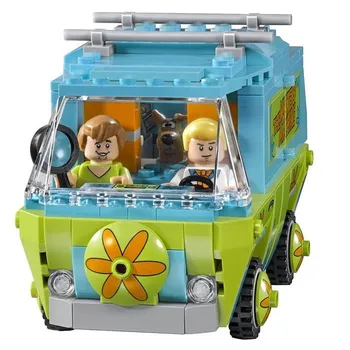 305pcs Mystery Machine Bus Bela Scooby Doo-Serie byggesten Mursten Legetøj for Børn